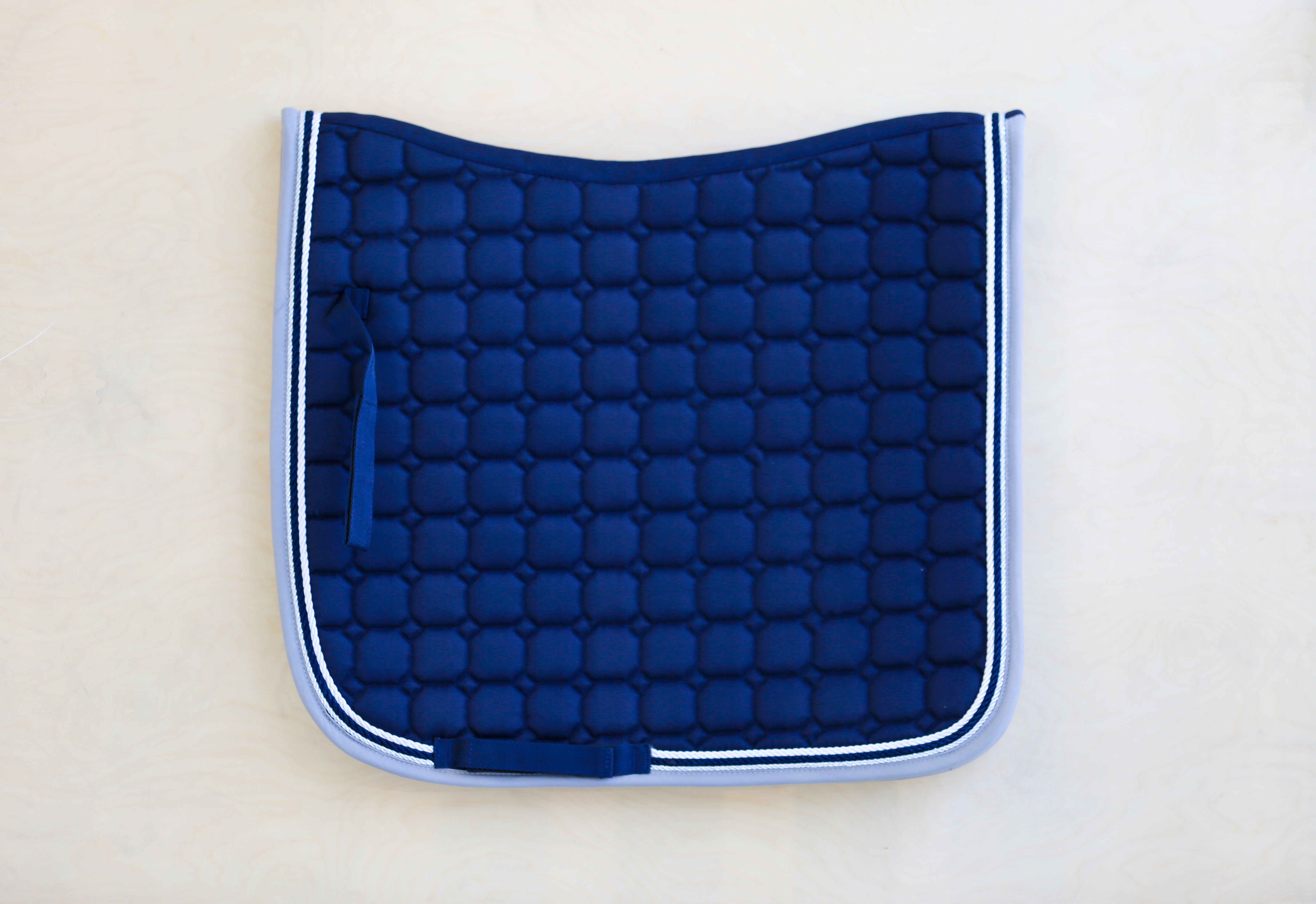 Quilted Saddle Pad - Navy - Design your own!