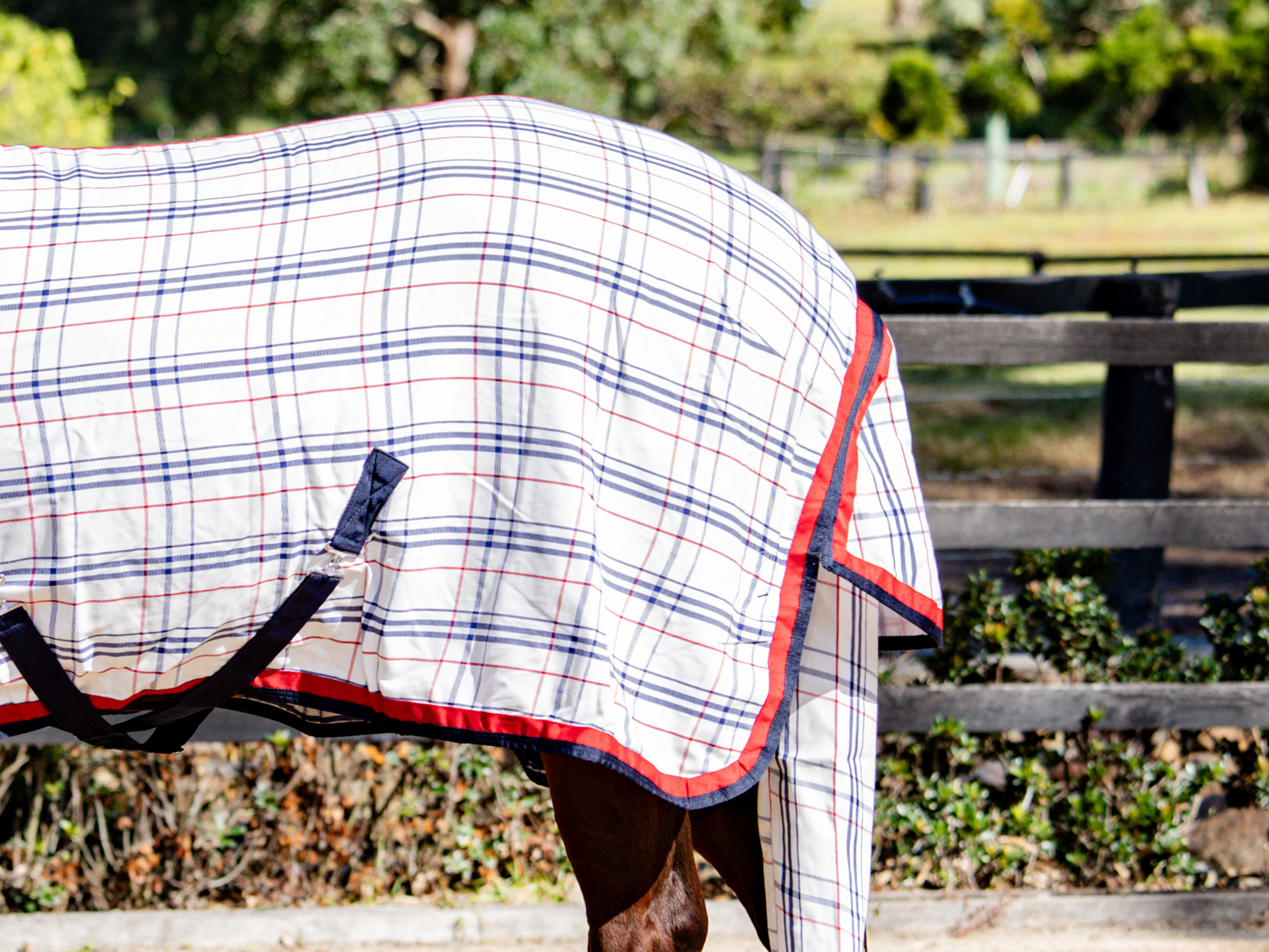 NEW Drill Hood Combo - Red & Navy