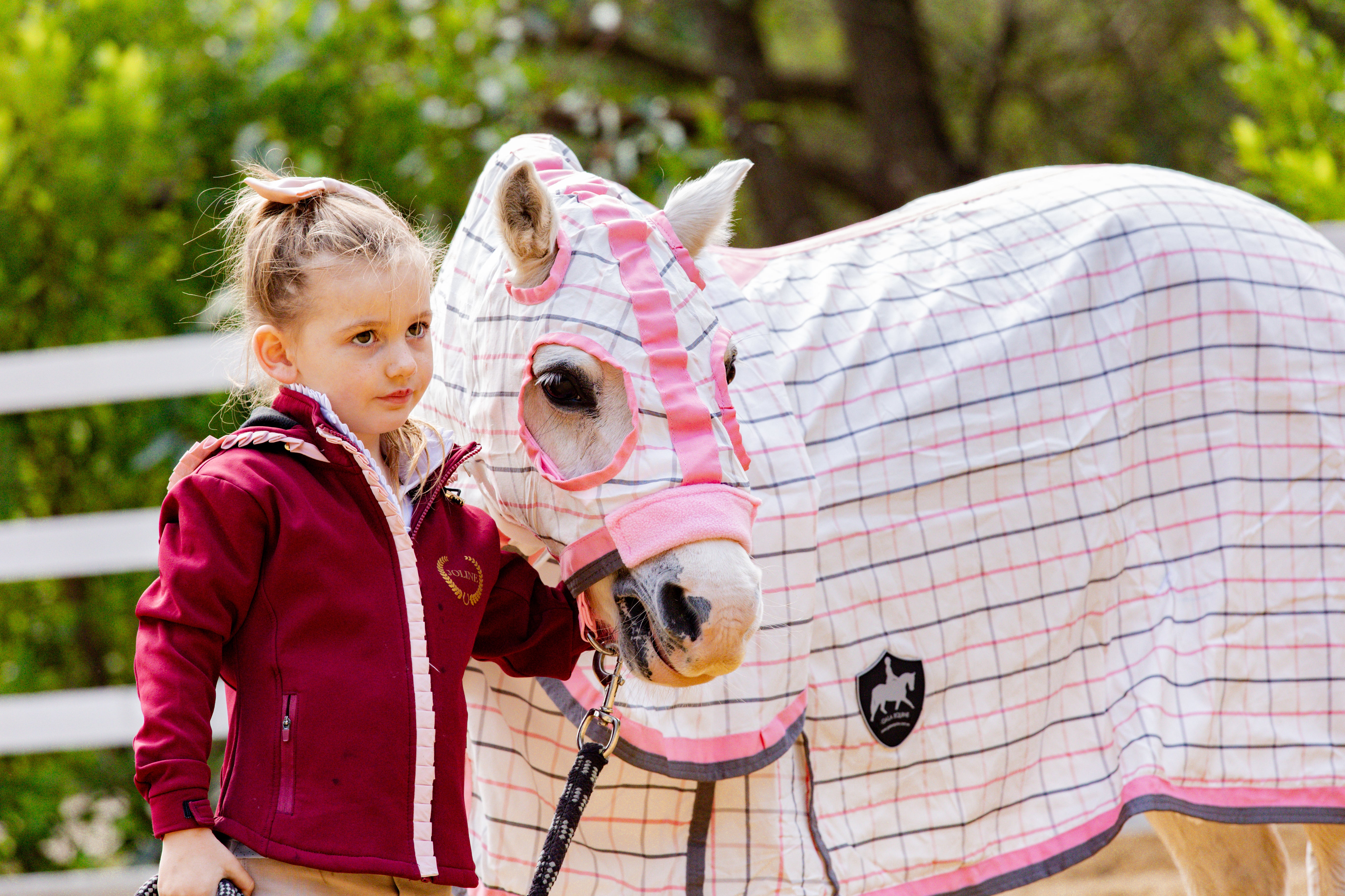 Classic Ripstop Hood Combo Blush Pink & Grey