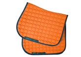 Quilted Saddle Pad - Orange - Design your own!