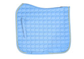 Quilted Saddle Pad - Sky Blue - Design your own!