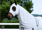 Stretchy Comfort Hood with Zip - Light Grey