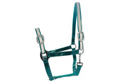 PVC Halter - Green & White