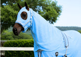 Stretchy Comfort Hood with Zip - Sky Blue