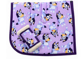 Bluey Saddle Pad & Boot Set- Choose your colour!