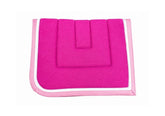 Kersey Wool Saddle Pad - Hot Pink