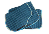Quilted Saddle Pad - Emerald - Design your own!