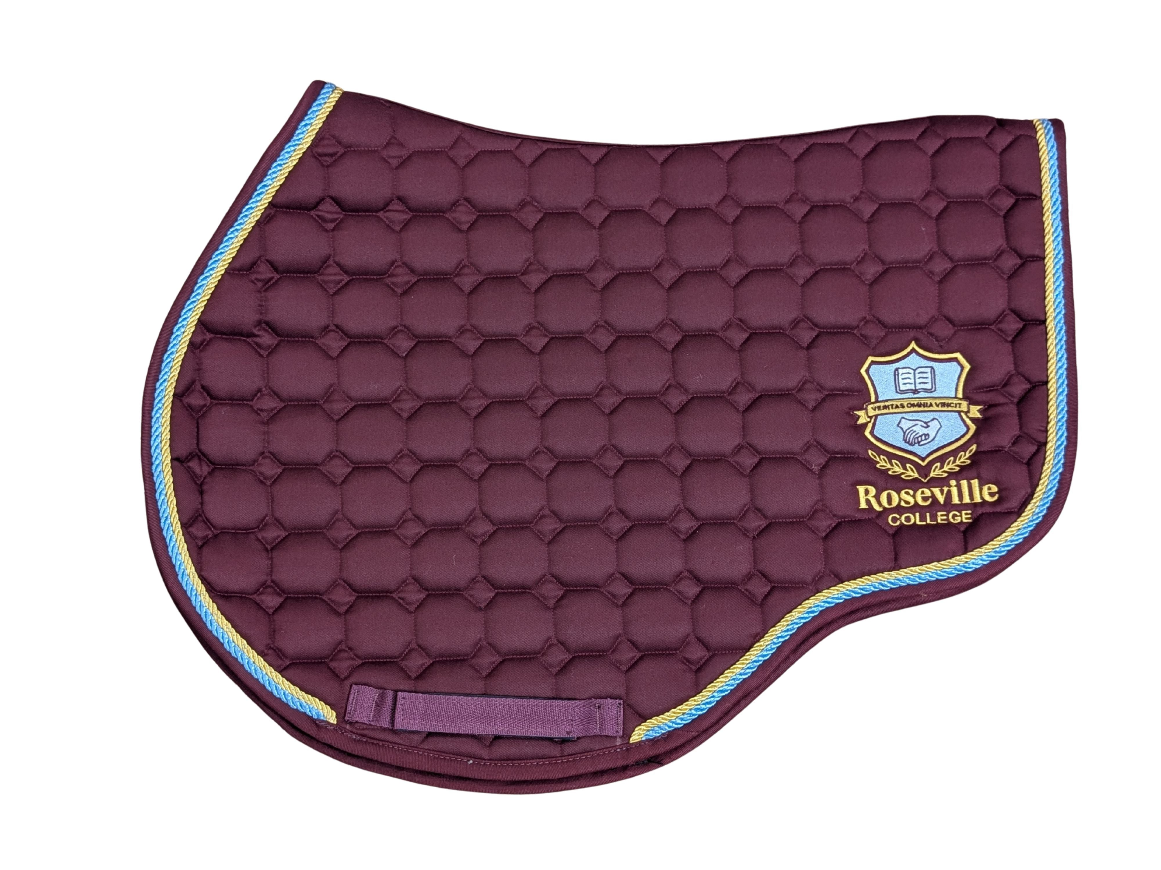 Roseville College Saddle Pad