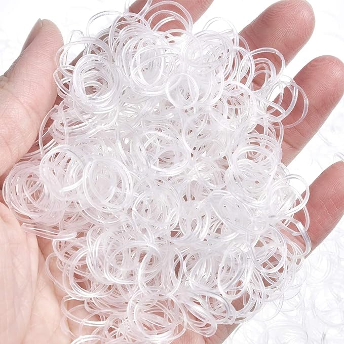 Clear Plaiting Band Refill- pack of 400