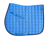 Quilted Saddle Pad - Marina Blue - Design your own!