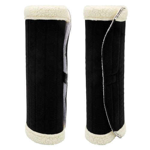 Showmaster Bandage Pads w/Faux Sheepskin Trim - Pair