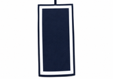 Custom Bridle Bag - Navy with Navy & White Trim