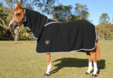 Towel Combo Black with Grey Trim
