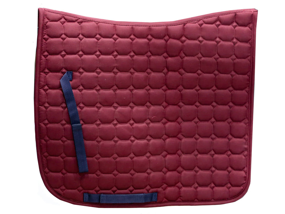 Dressage Saddle Pad - Maroon