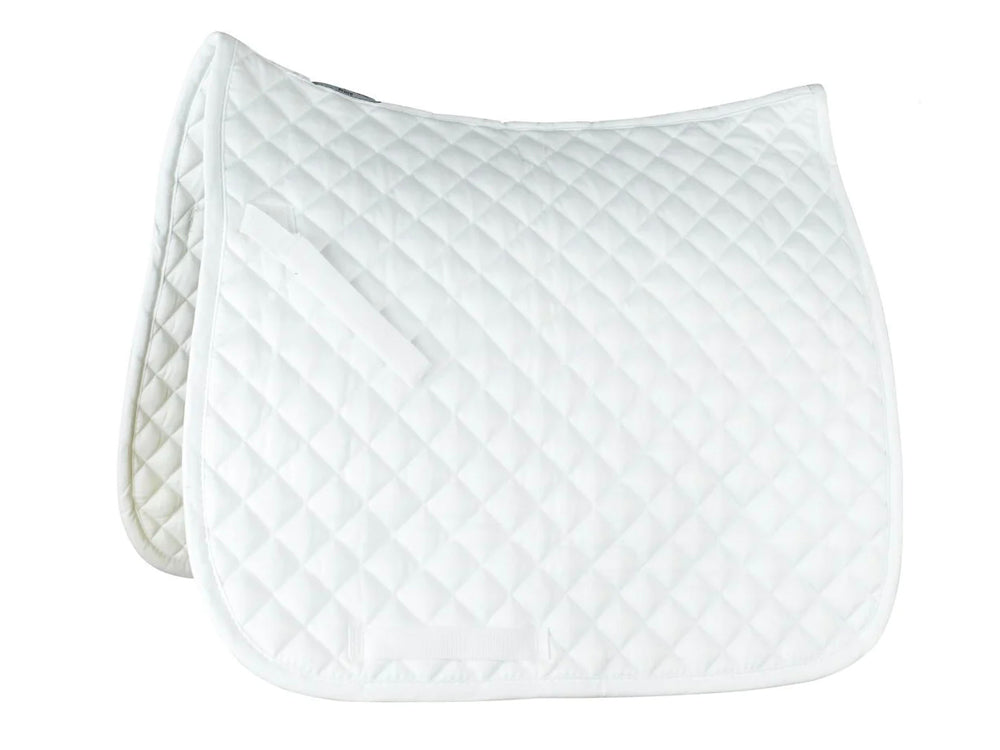 Horze Dressage Saddle Pad - White