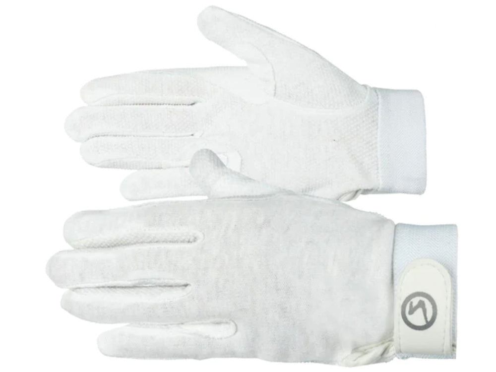 Basic Polygrip Gloves White