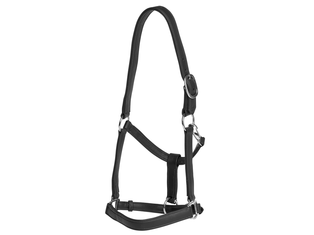 J&L Soft Touch Halter - Black