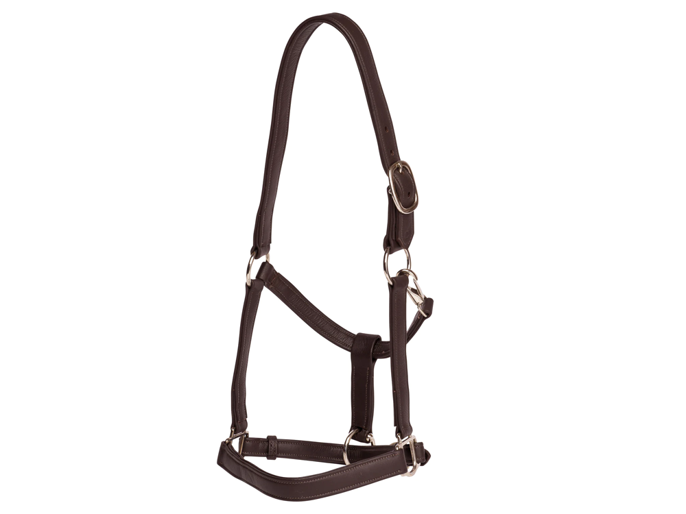 J&L Soft Touch Halter - Brown