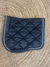 Dressage Saddle Pad - Black with sparkly rope - Small pony Last one!