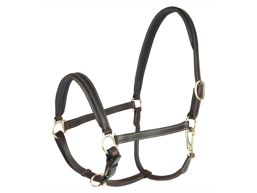 Largo Leather Halter - Brown