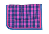 Kersey Wool Saddle Pad - Pink Check