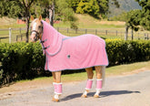 Towel Combo Pink with Grey Trim