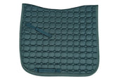 Quilted Saddle Pad - Dressage - Bottle Green - Design your own!
