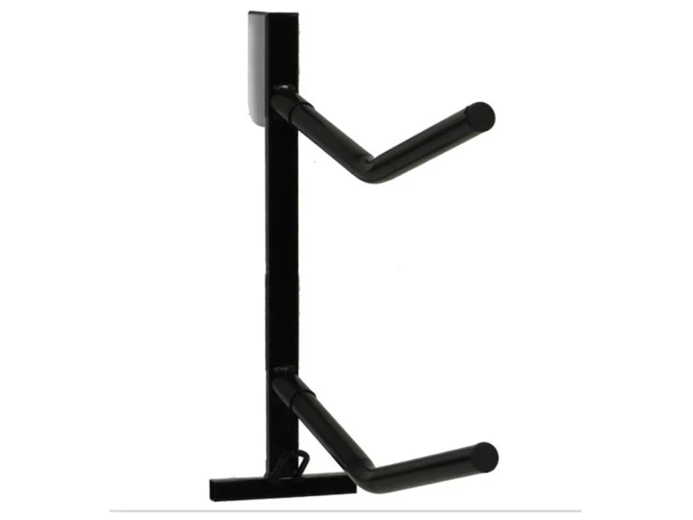 Portable Collapsible Saddle and Bridle Rack Double Black
