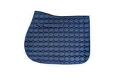 General Purpose Saddle Pad - Navy with White trim