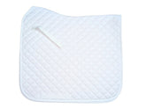 Gala Dressage Saddle Pad - White - Design your own trims!