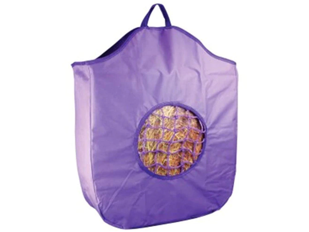 Horsemaster Hay Bag Feeder PURPLE