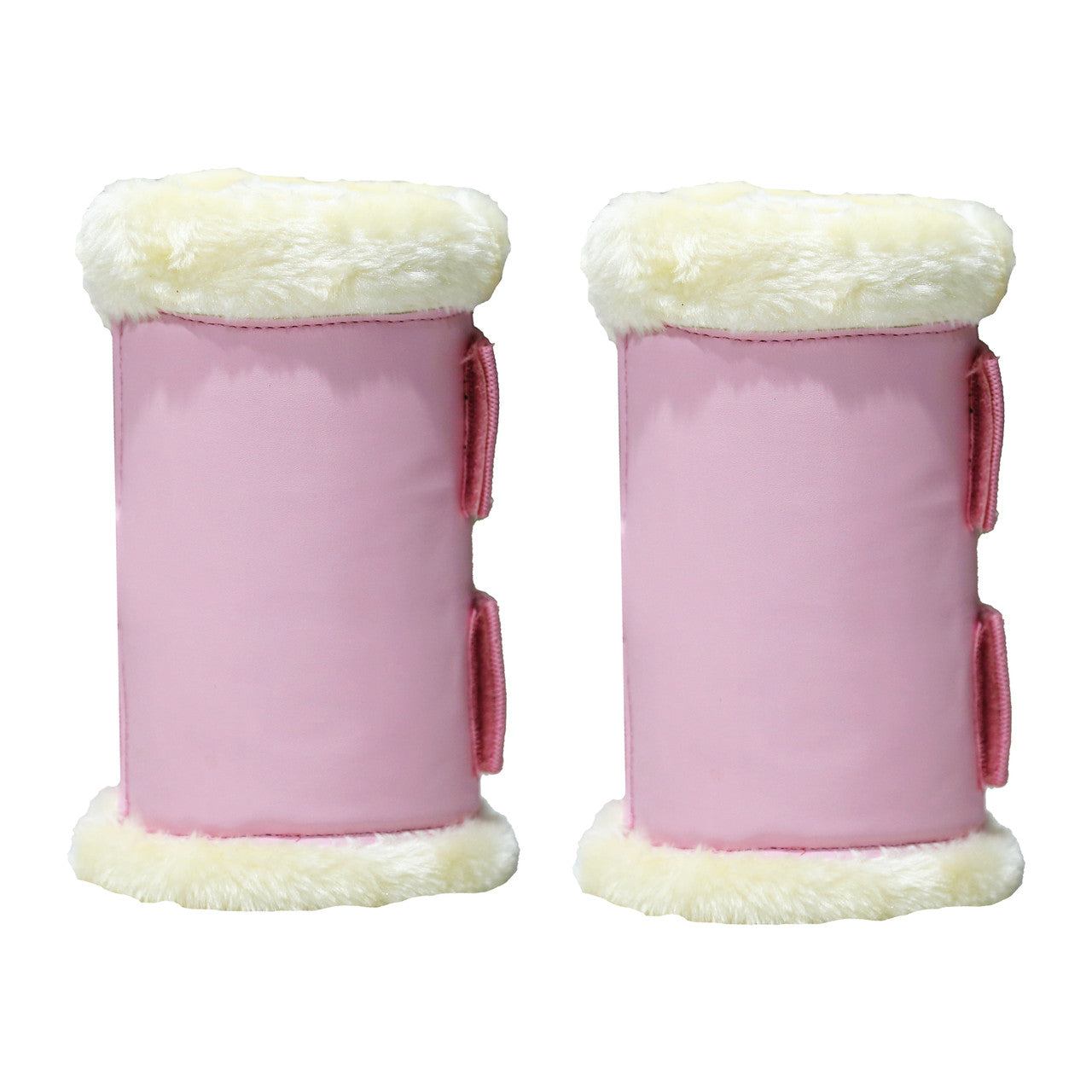 Mink Boots - Blush Pink (Cream Mink)