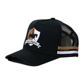 Cap - Black & Tan Gala Trucker