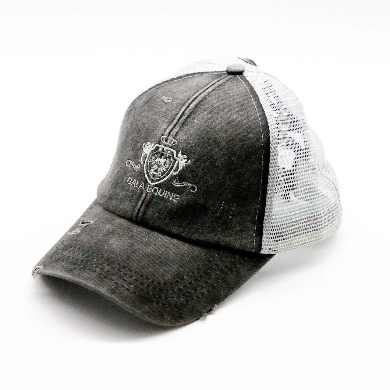 Cap - Distressed All Charcoal