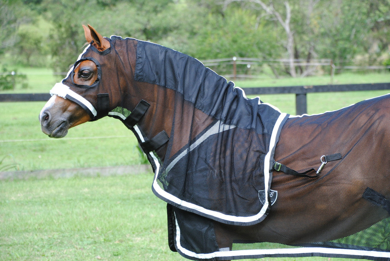 Summer Mesh Hood Set - Black - CLEARANCE - LAST SIZES