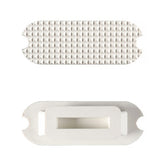 Rubber Fillis Stirrup Pads - Black or White