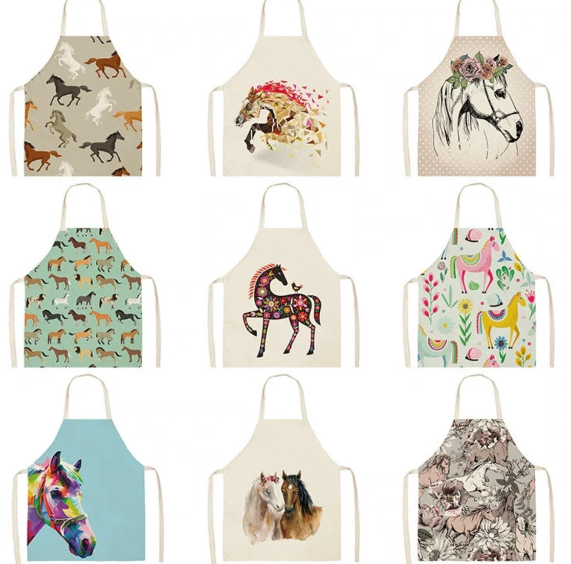 Linen Horsey Aprons - Limited Stock