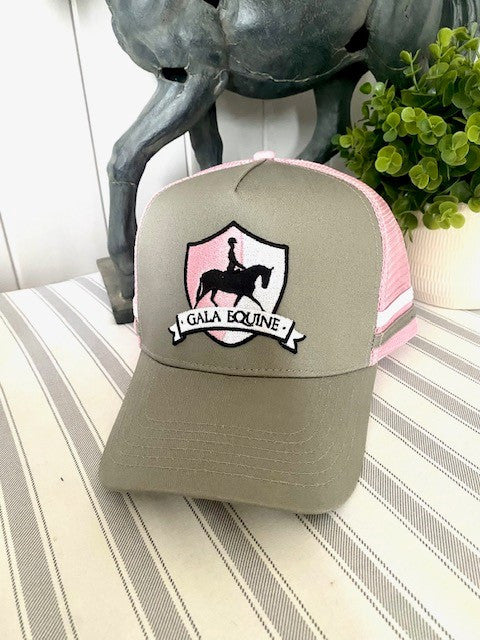 Cap - Pink & Grey Gala Trucker