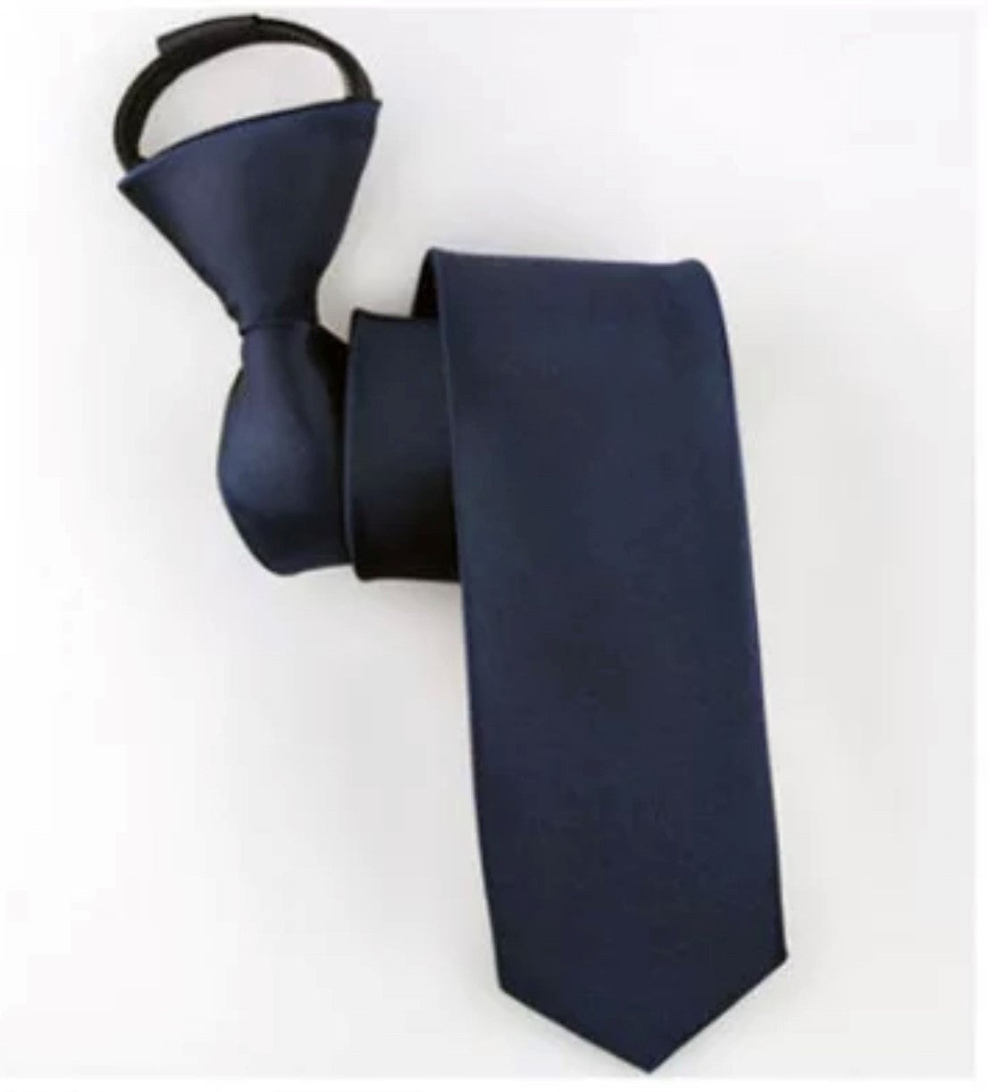 Zipper Tie Navy zipper-tie-navy