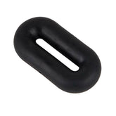Rubber Martingale Stop SINGLE - Black