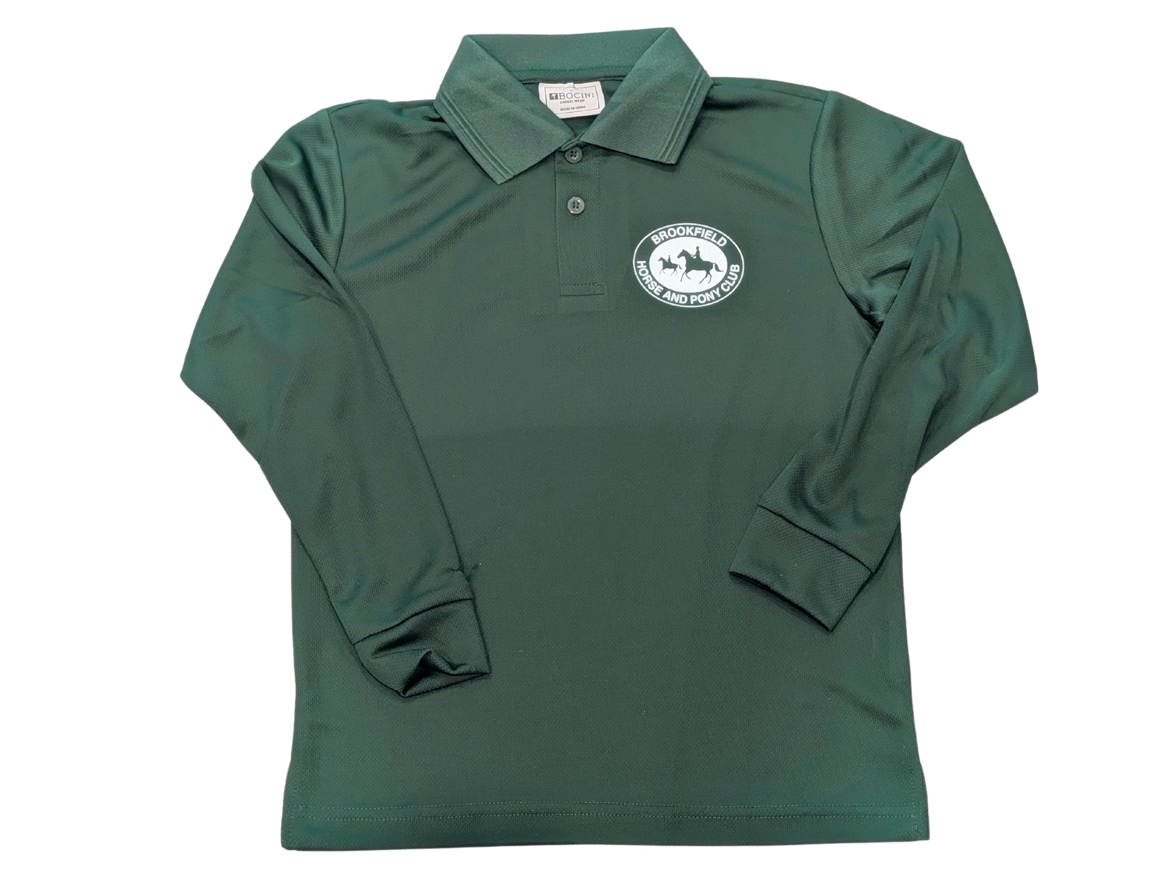 Brookfield Pony Club Long Sleeve Polo