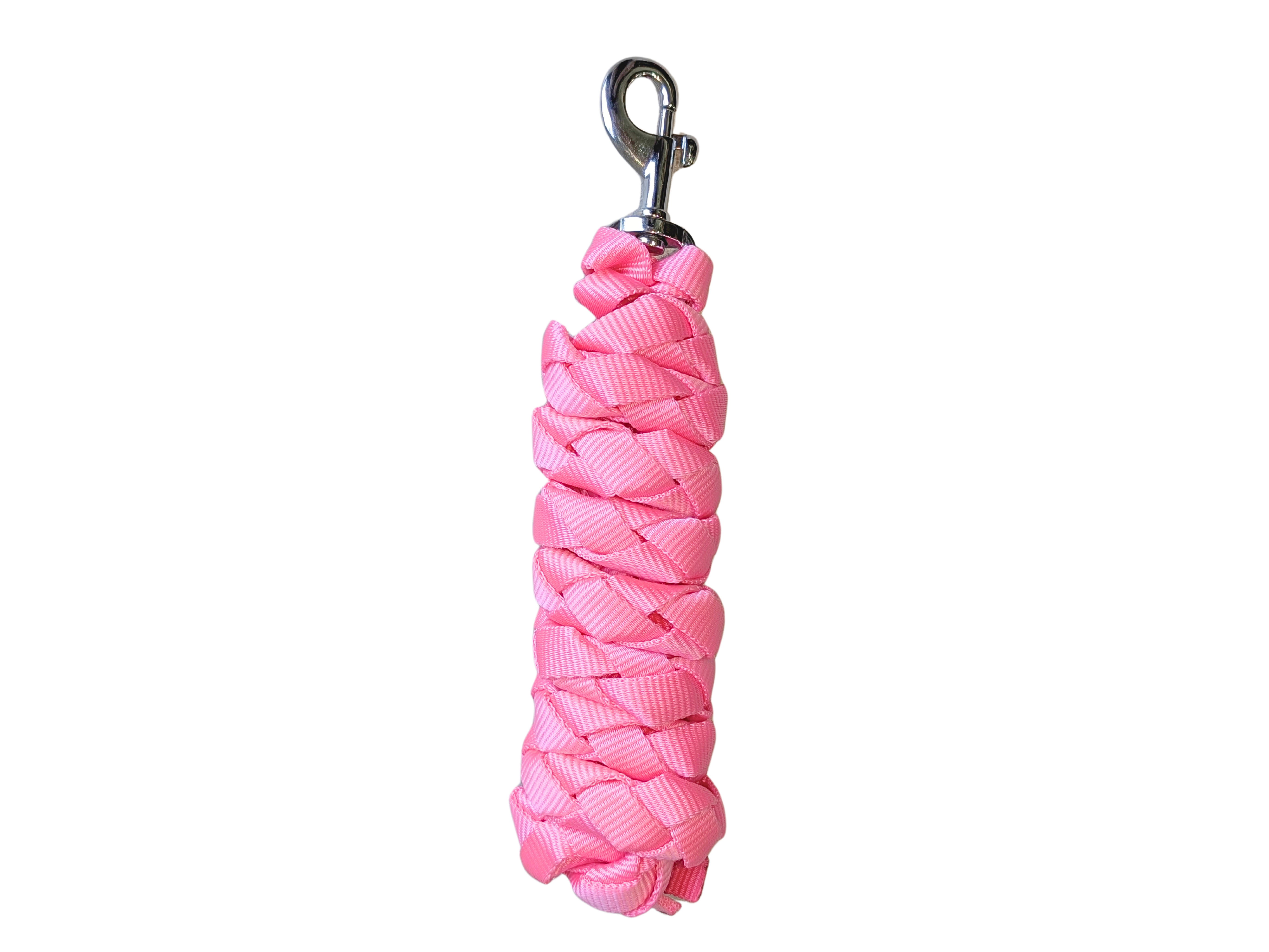 Gala Twisted PP Lead Rope - Pink with silver clip