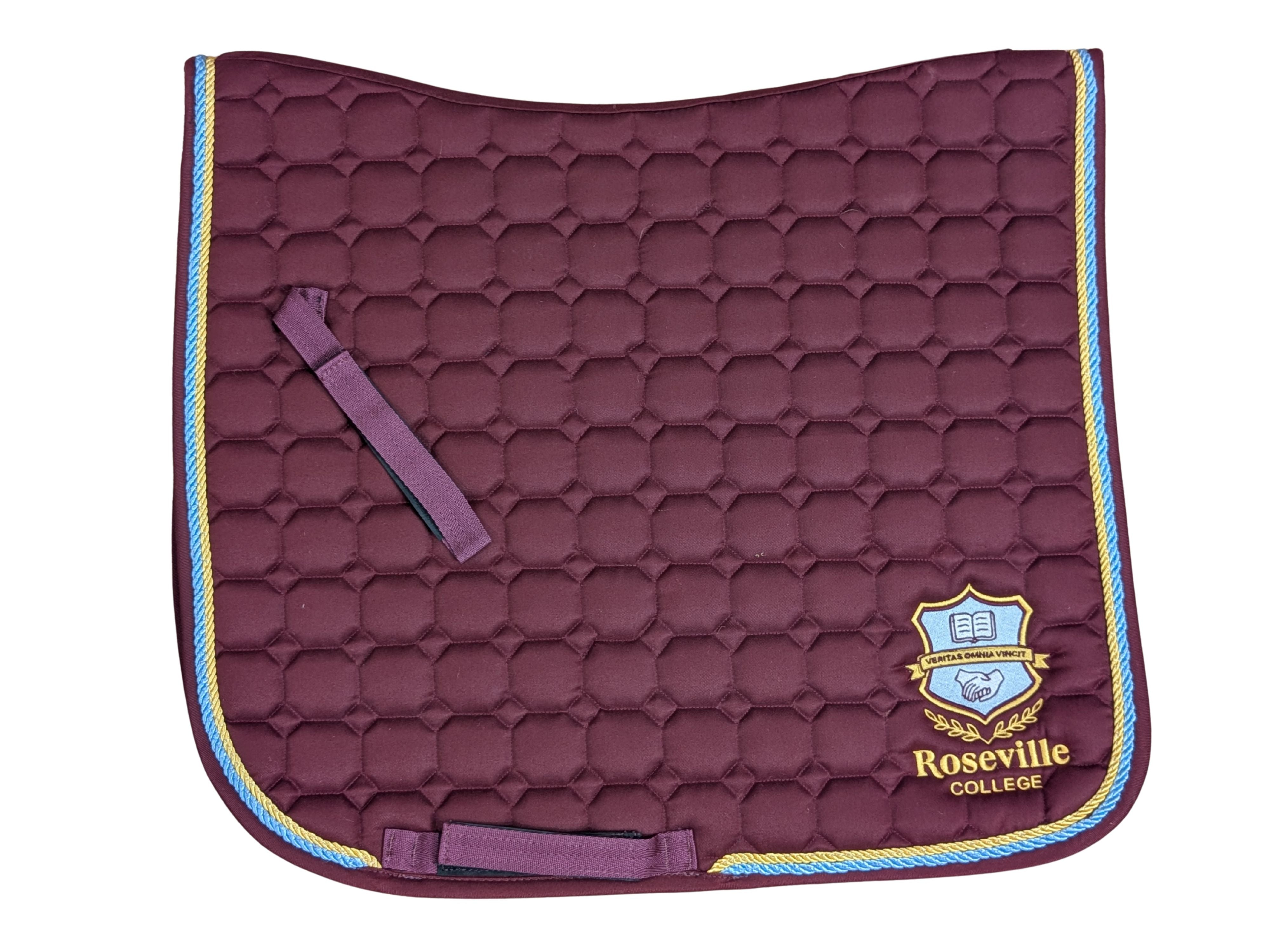 Roseville College Saddle Pad