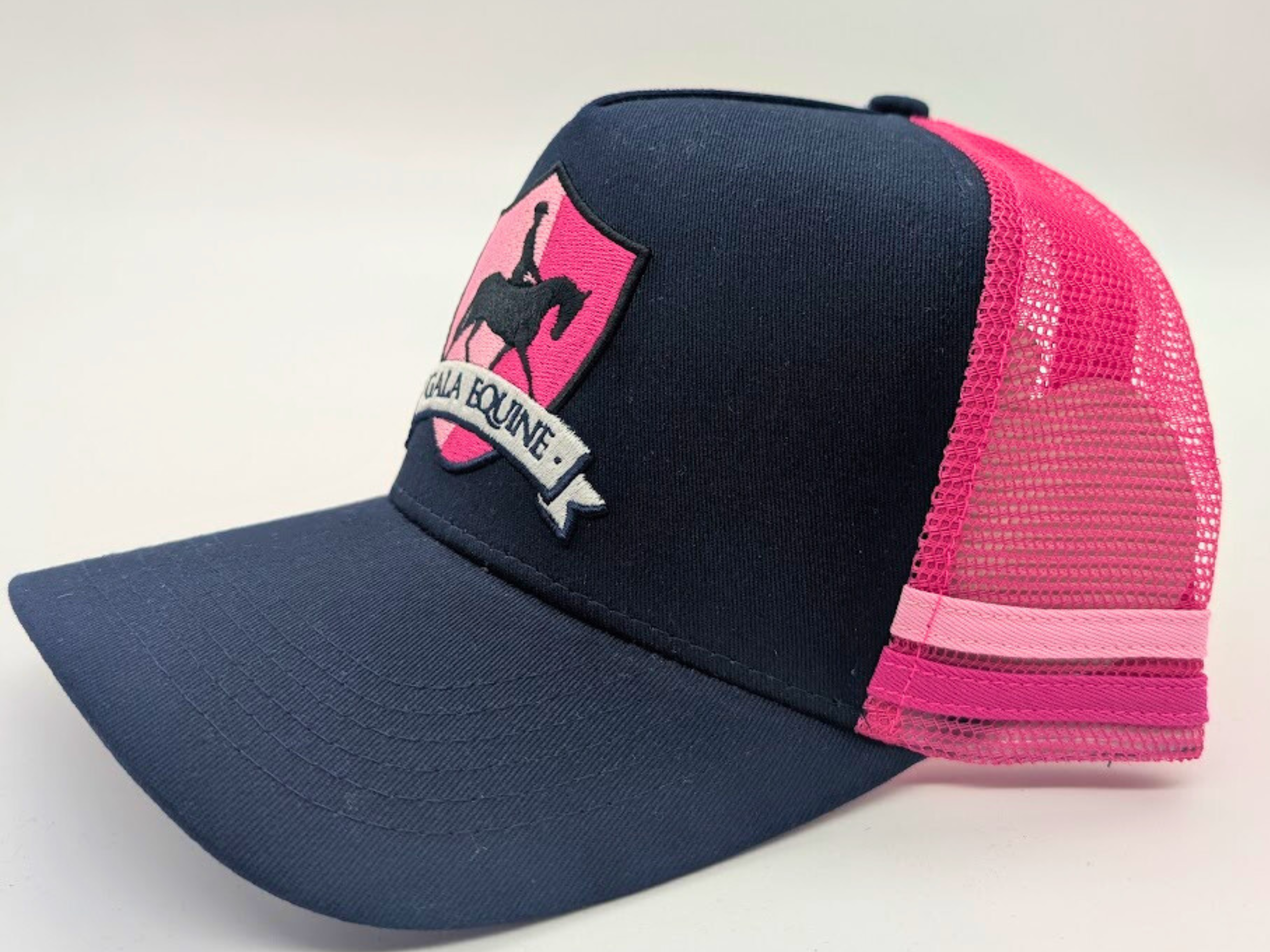Cap - Navy & Pink Gala Trucker