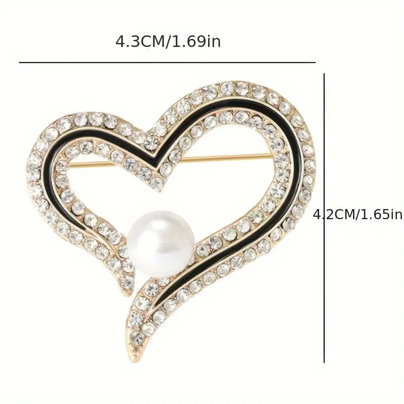 Heart Brooch