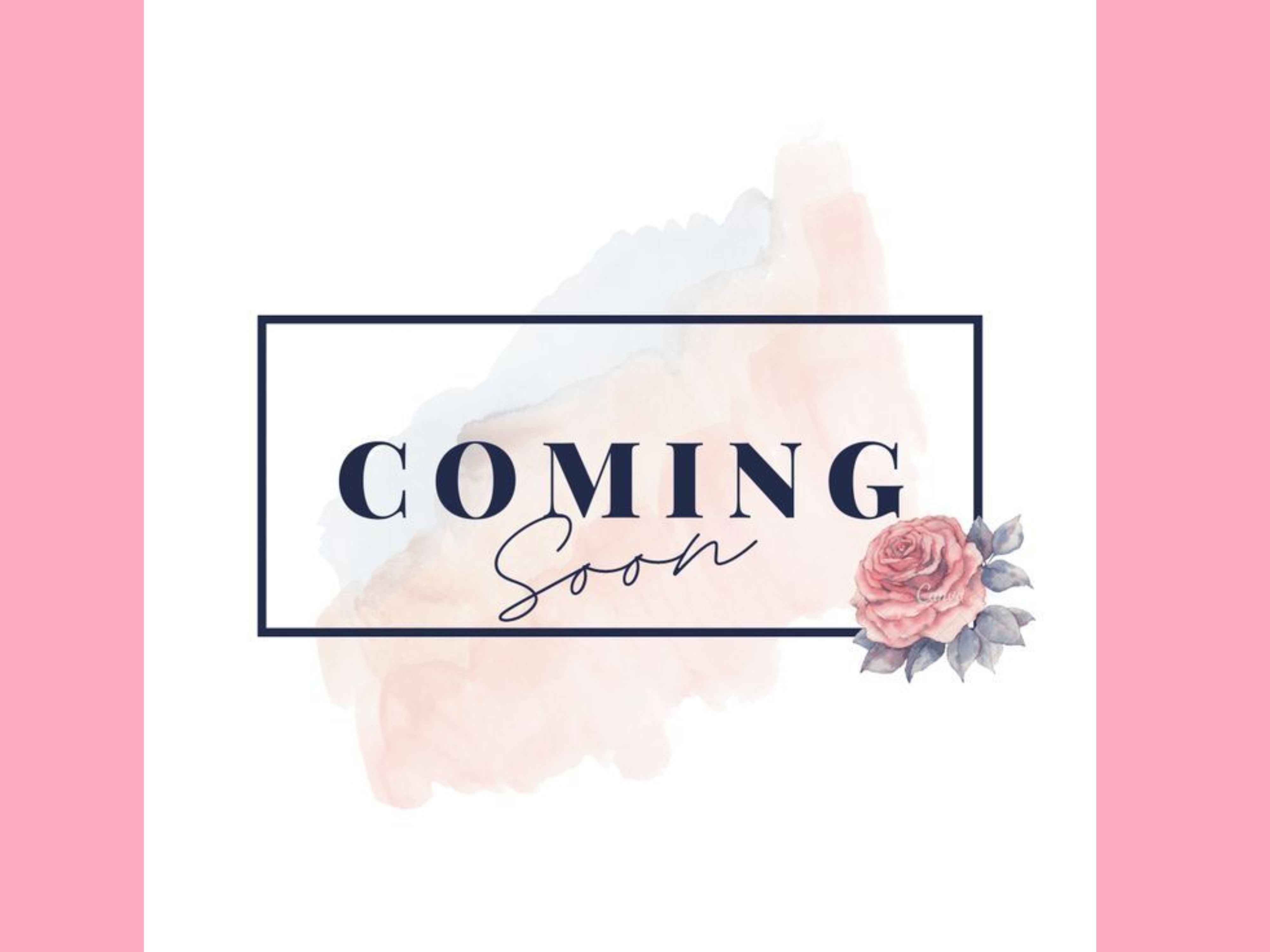Blush Pink Show Set with White and Blush Pink Trim