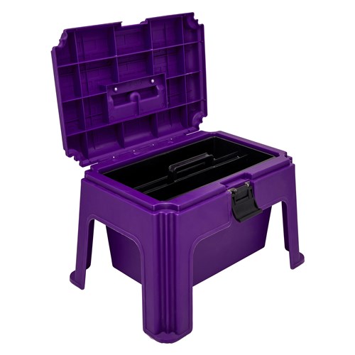 Step up tack box Purple