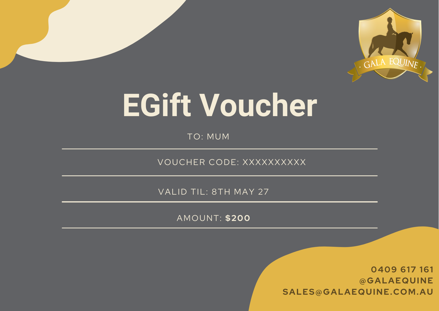 E Gift Voucher