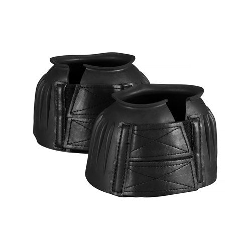 Ribbed Bell Boots Double Velcro