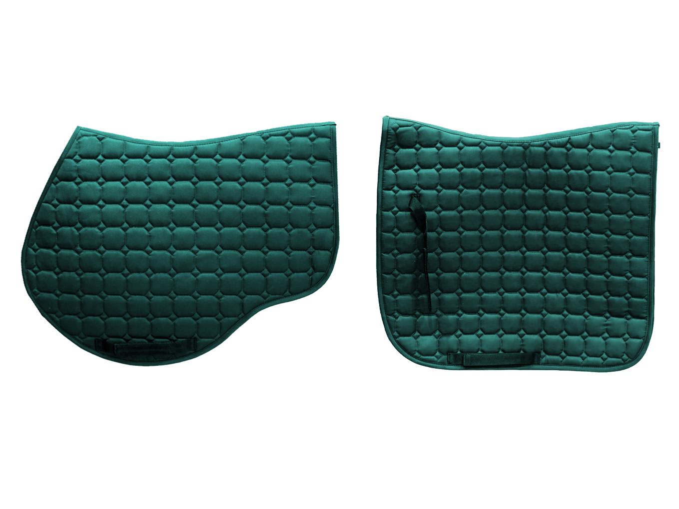 Quilted Saddle Pad - Emerald - Design your own!